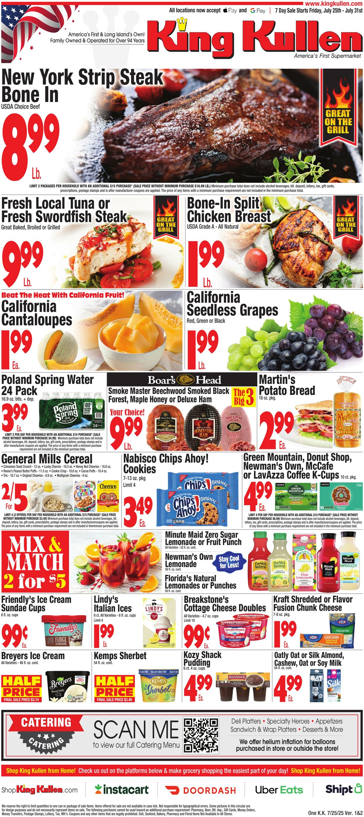 Catalogue King Kullen from 07/24/2025