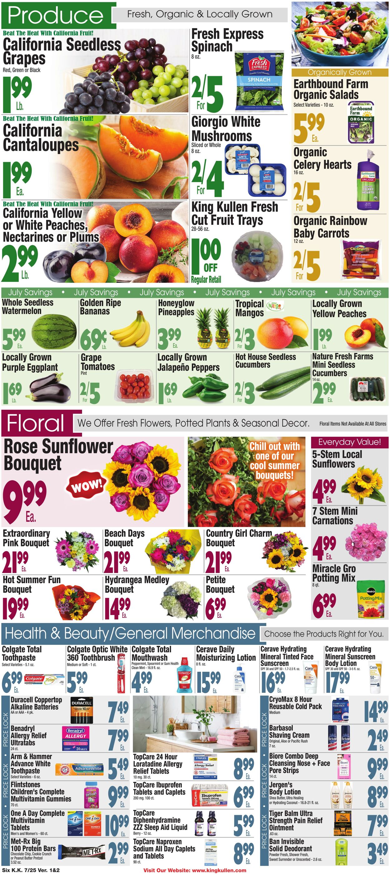 Catalogue King Kullen from 07/24/2025