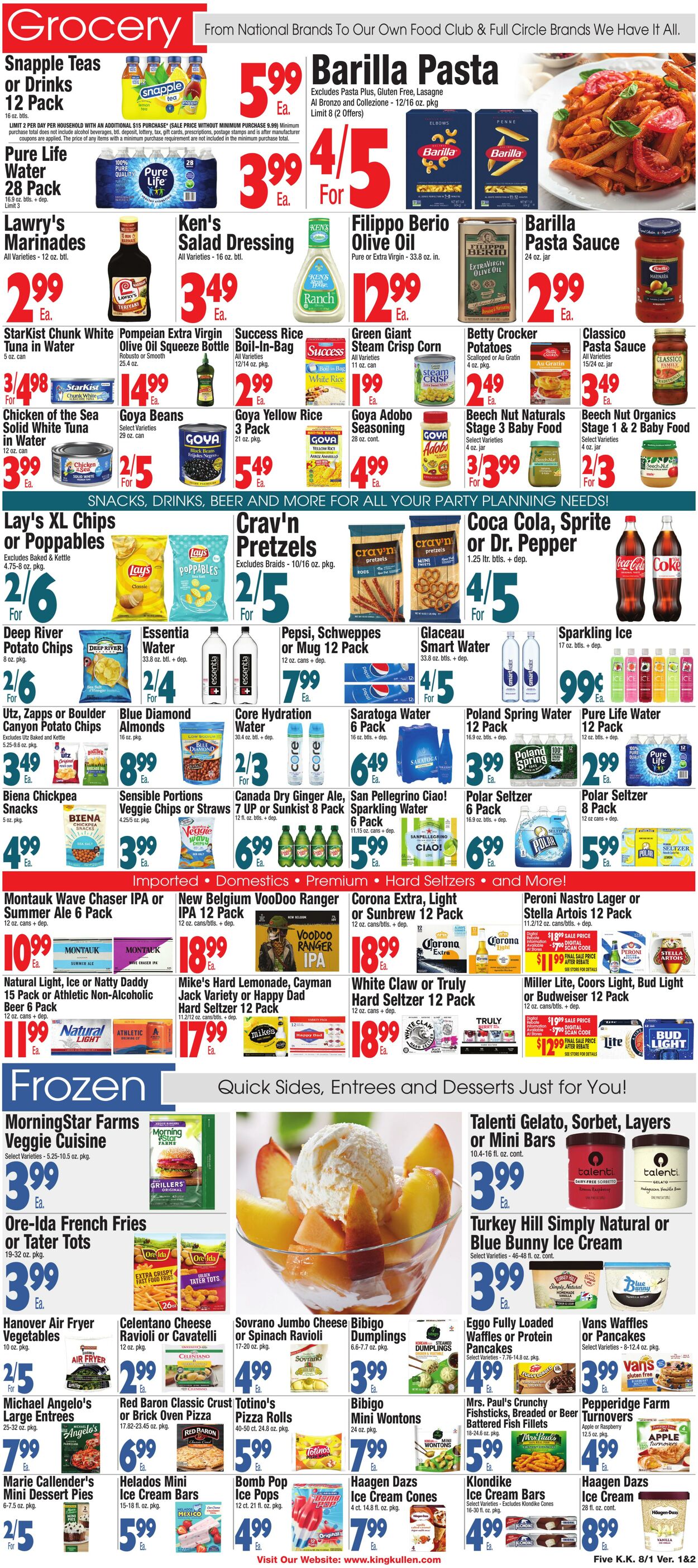 Catalogue King Kullen from 07/31/2025