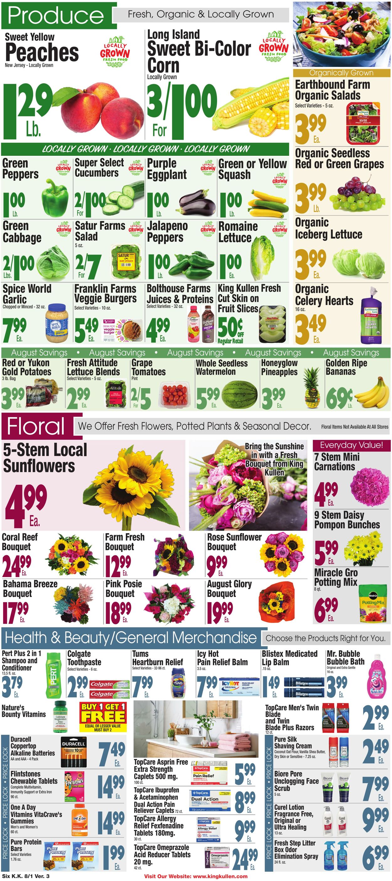 Catalogue King Kullen from 07/31/2025