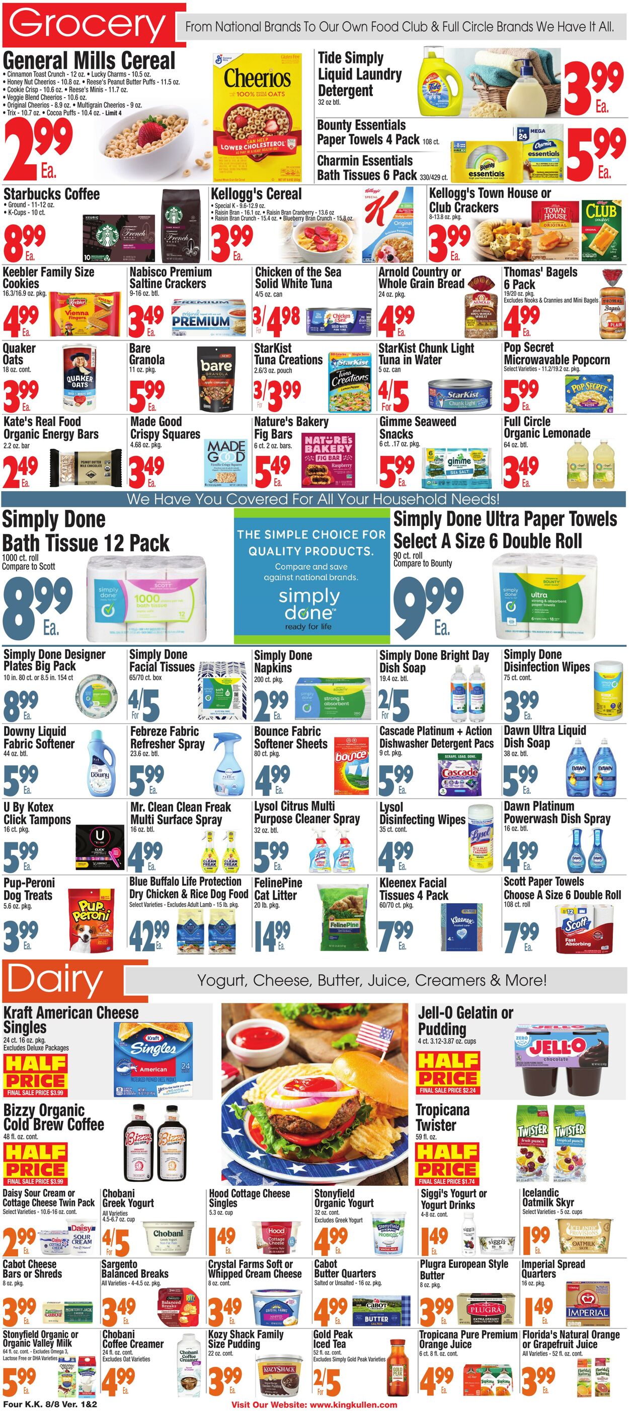 Catalogue King Kullen from 08/07/2025
