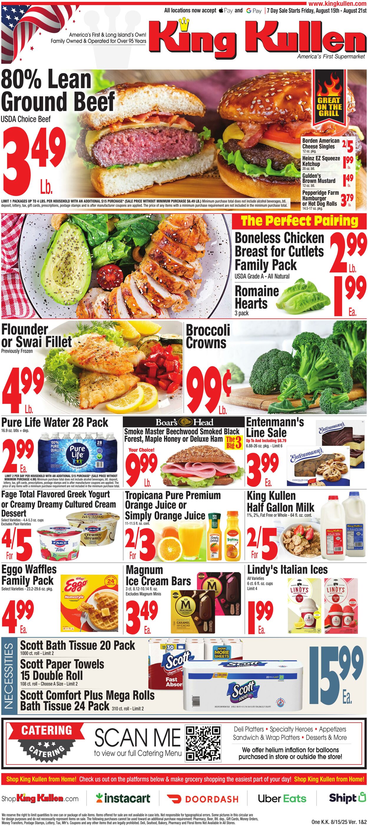 Catalogue King Kullen from 08/14/2025