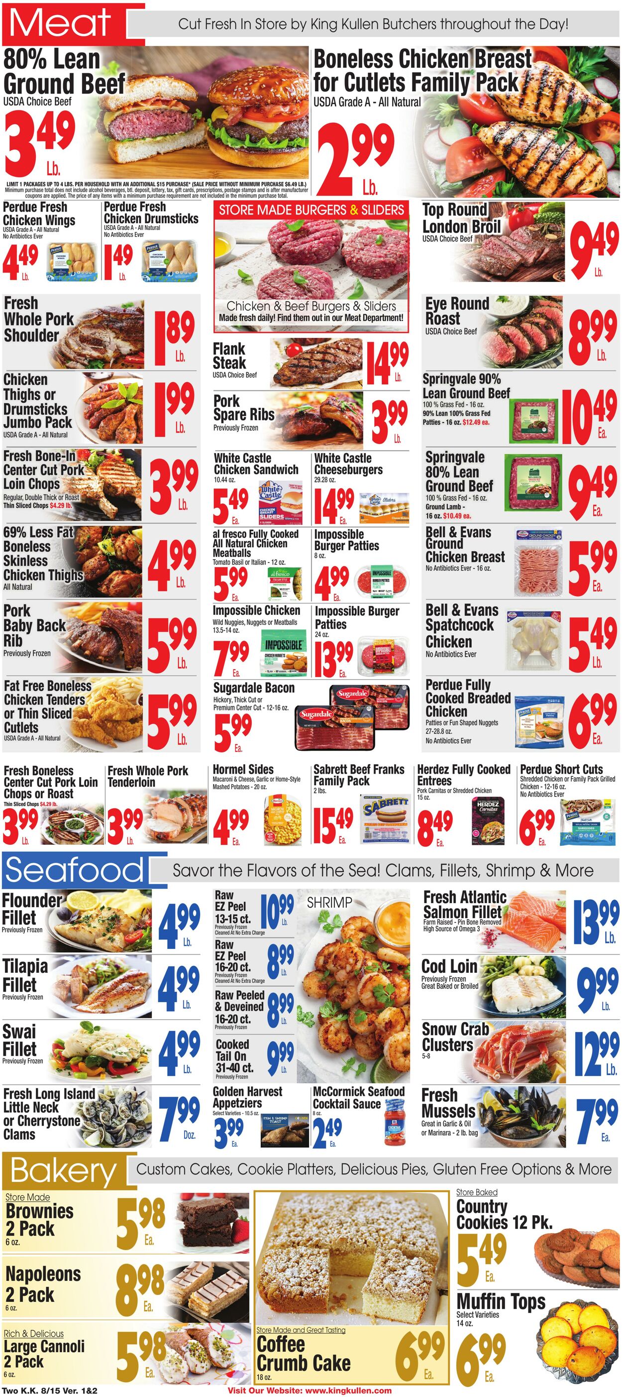Catalogue King Kullen from 08/14/2025