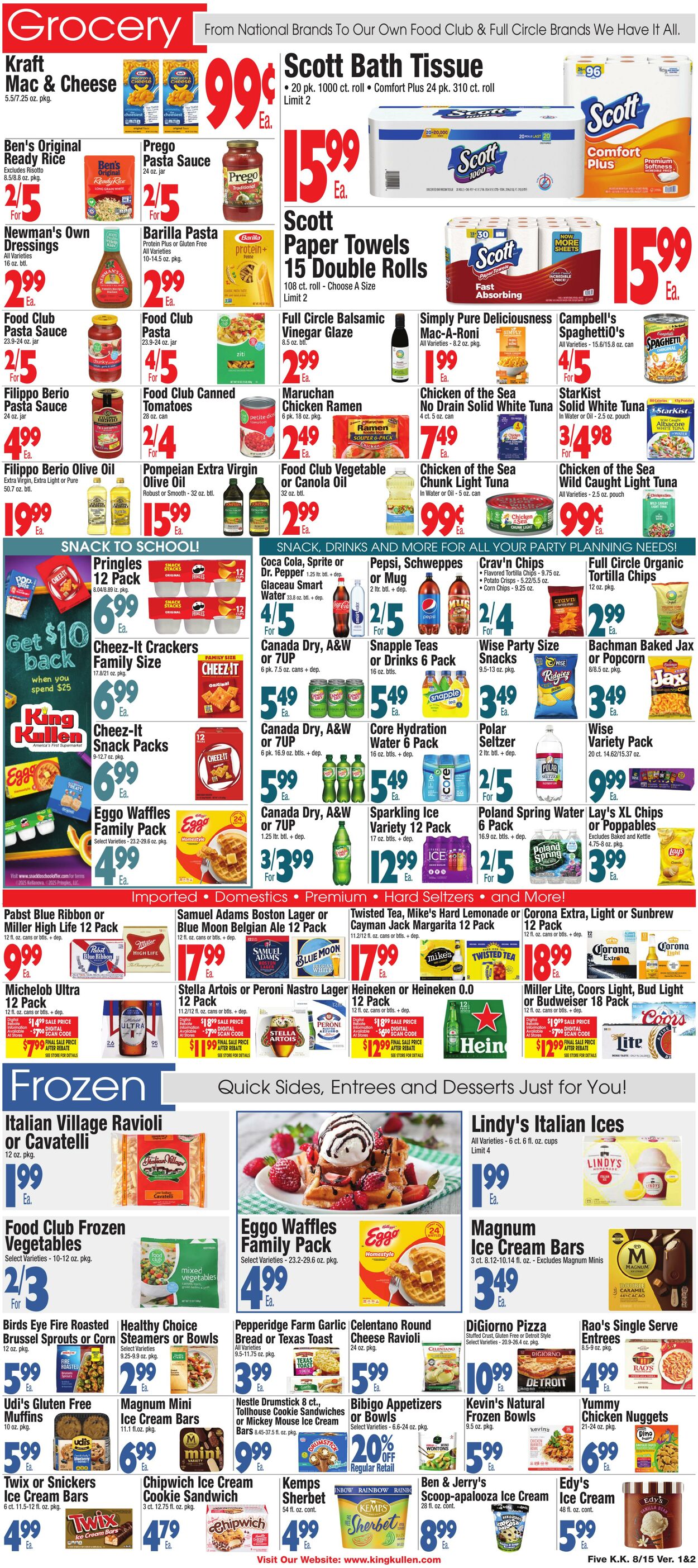 Catalogue King Kullen from 08/14/2025