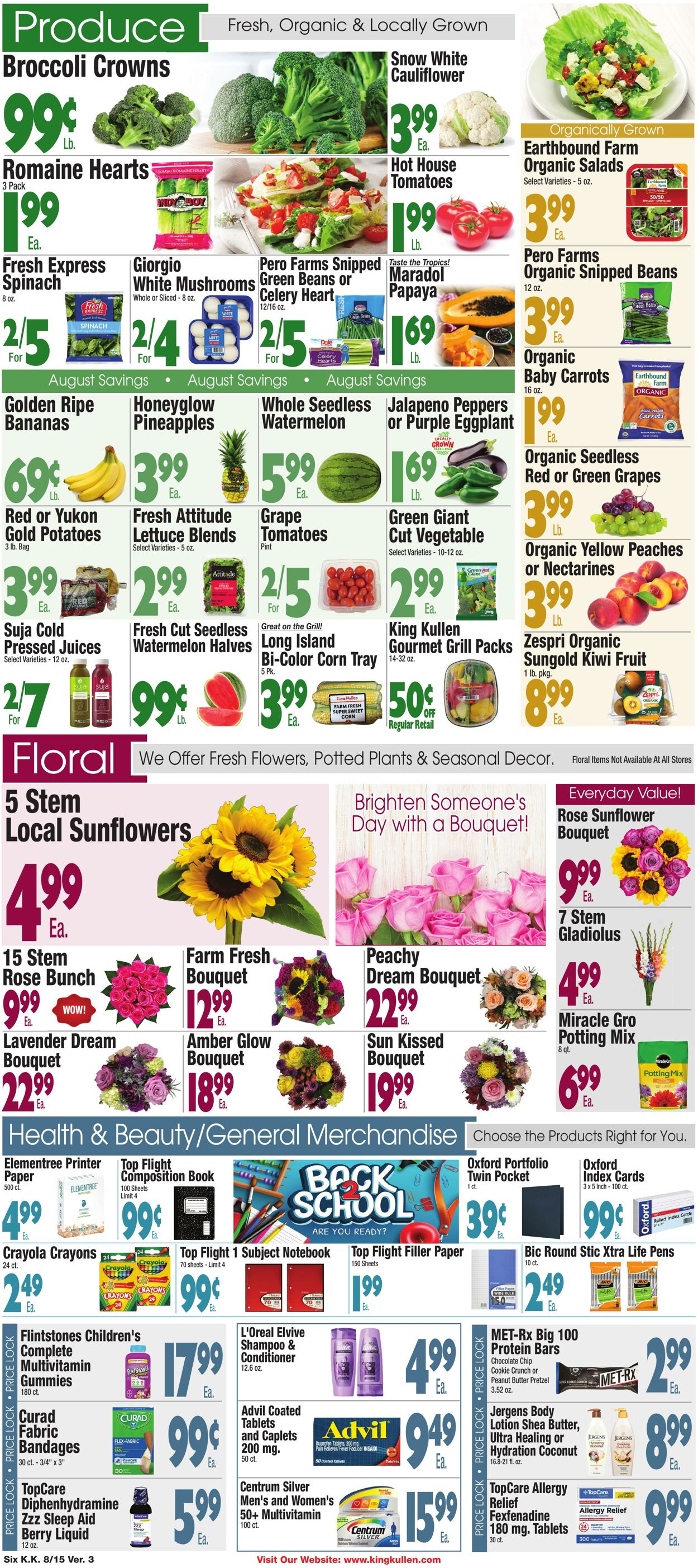 Catalogue King Kullen from 08/14/2025