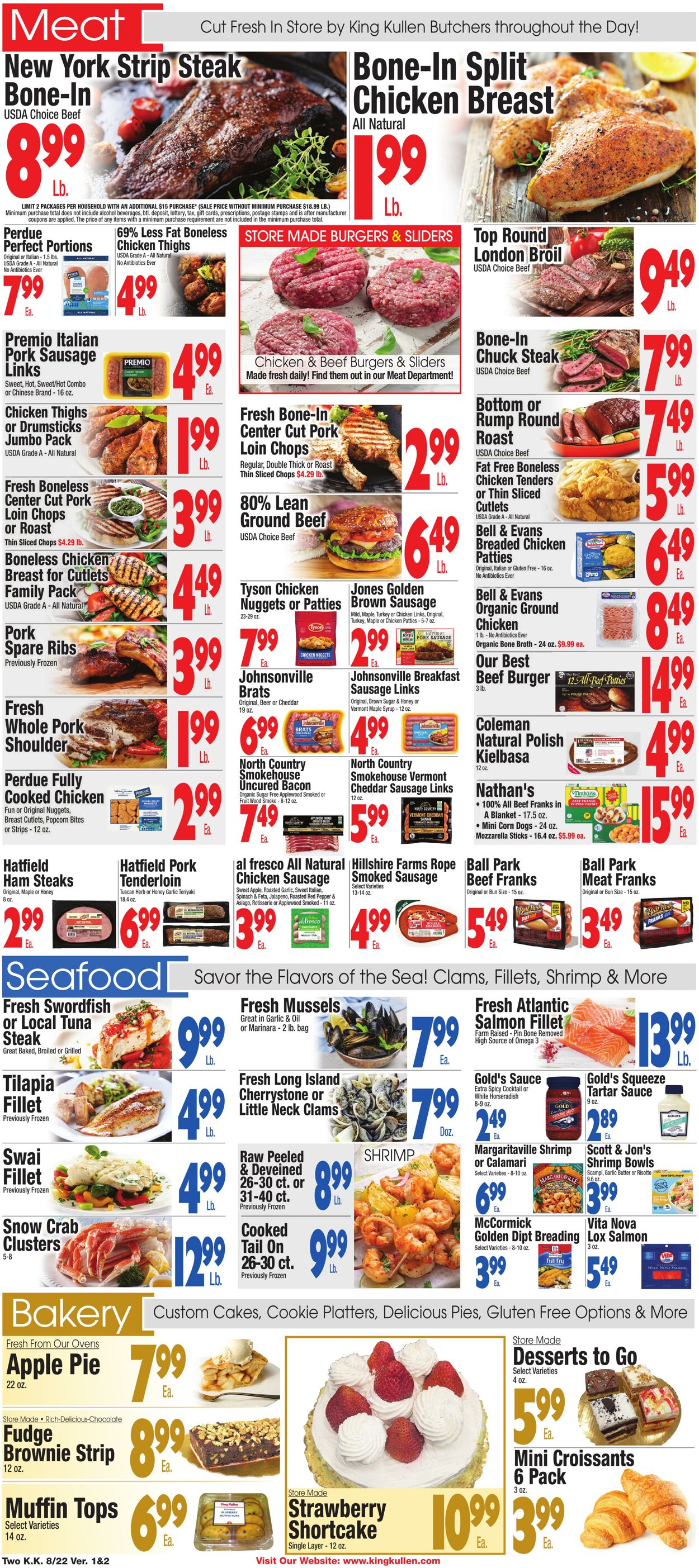 Catalogue King Kullen from 08/21/2025