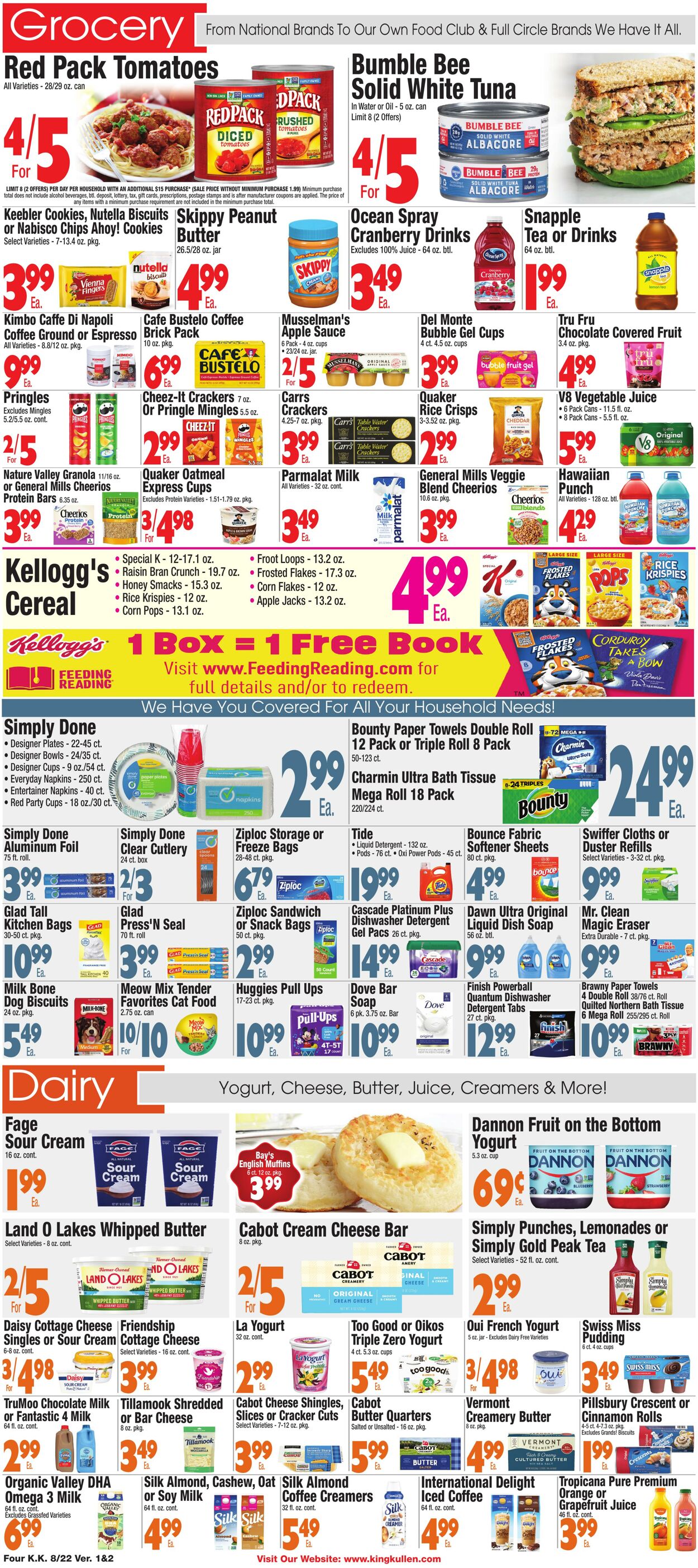 Catalogue King Kullen from 08/21/2025