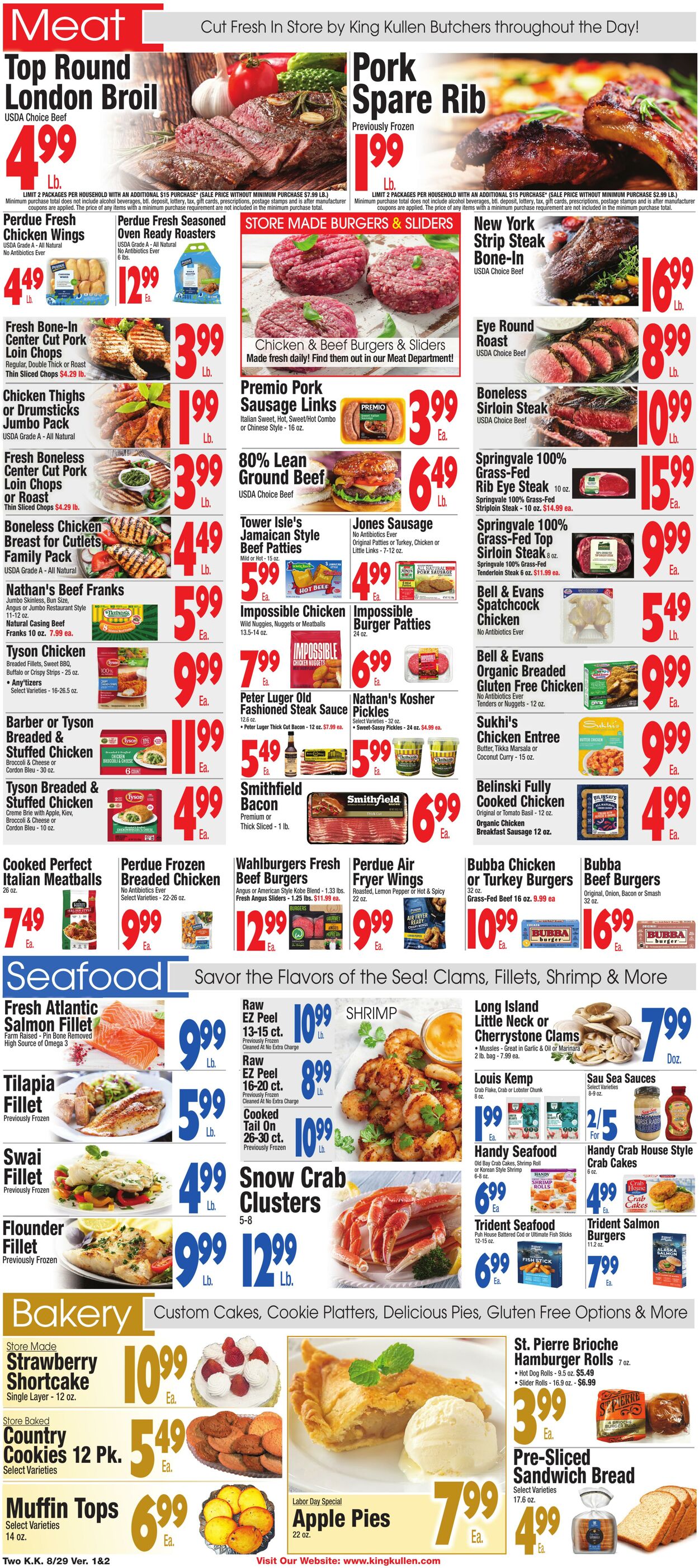 Catalogue King Kullen from 08/28/2025