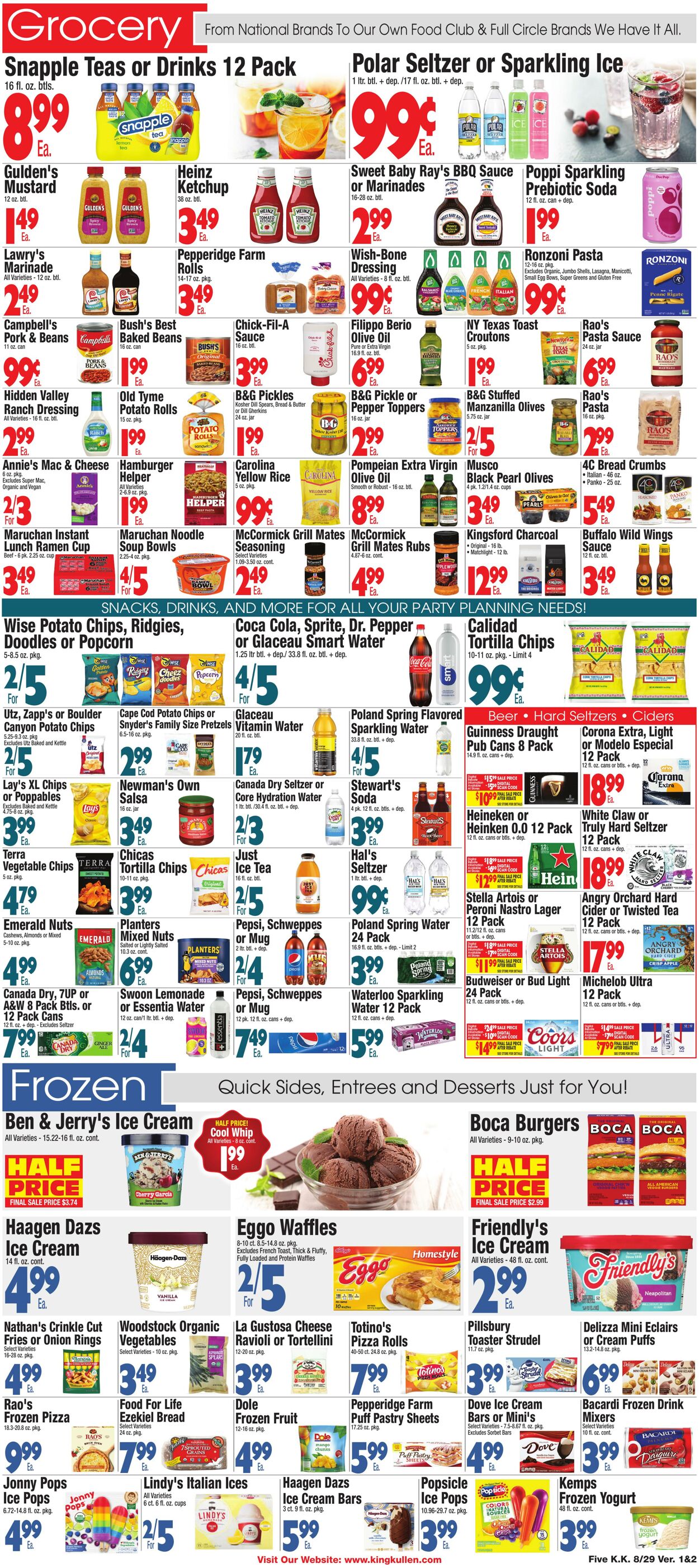 Catalogue King Kullen from 08/28/2025