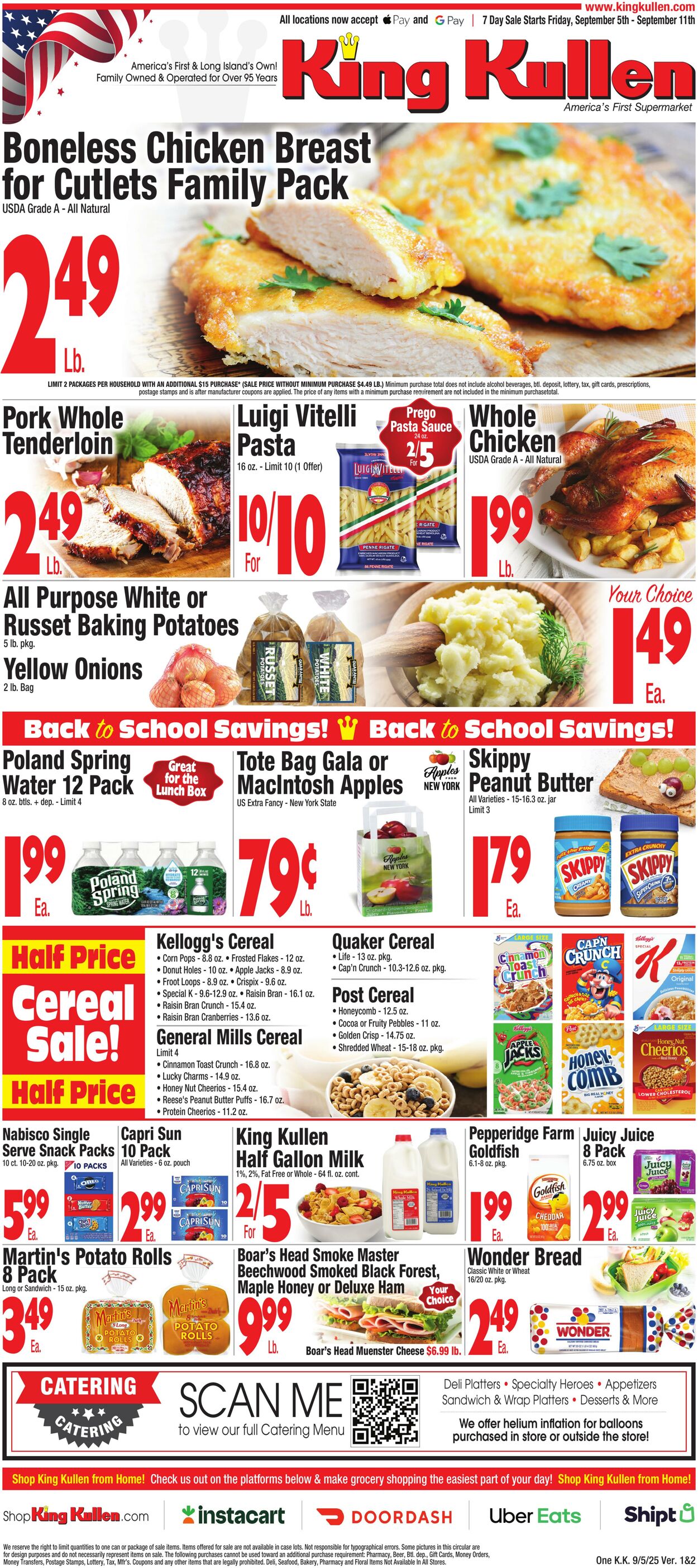 Catalogue King Kullen from 09/04/2025
