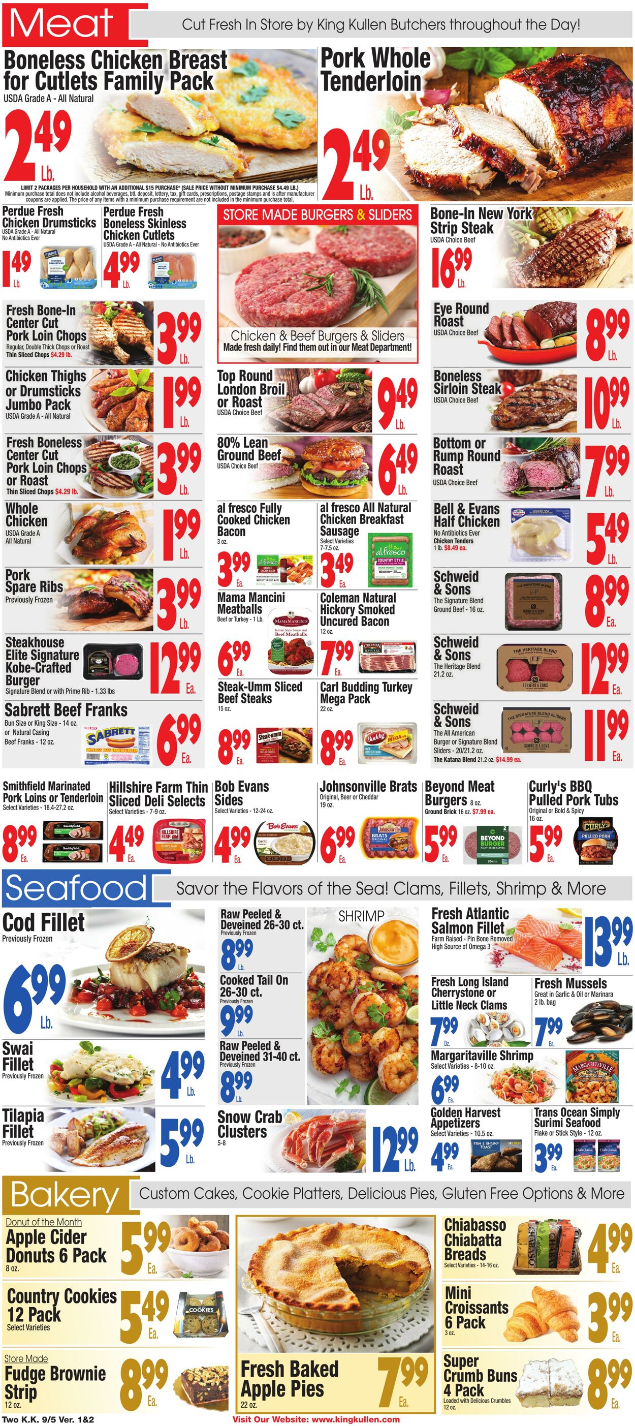 Catalogue King Kullen from 09/04/2025