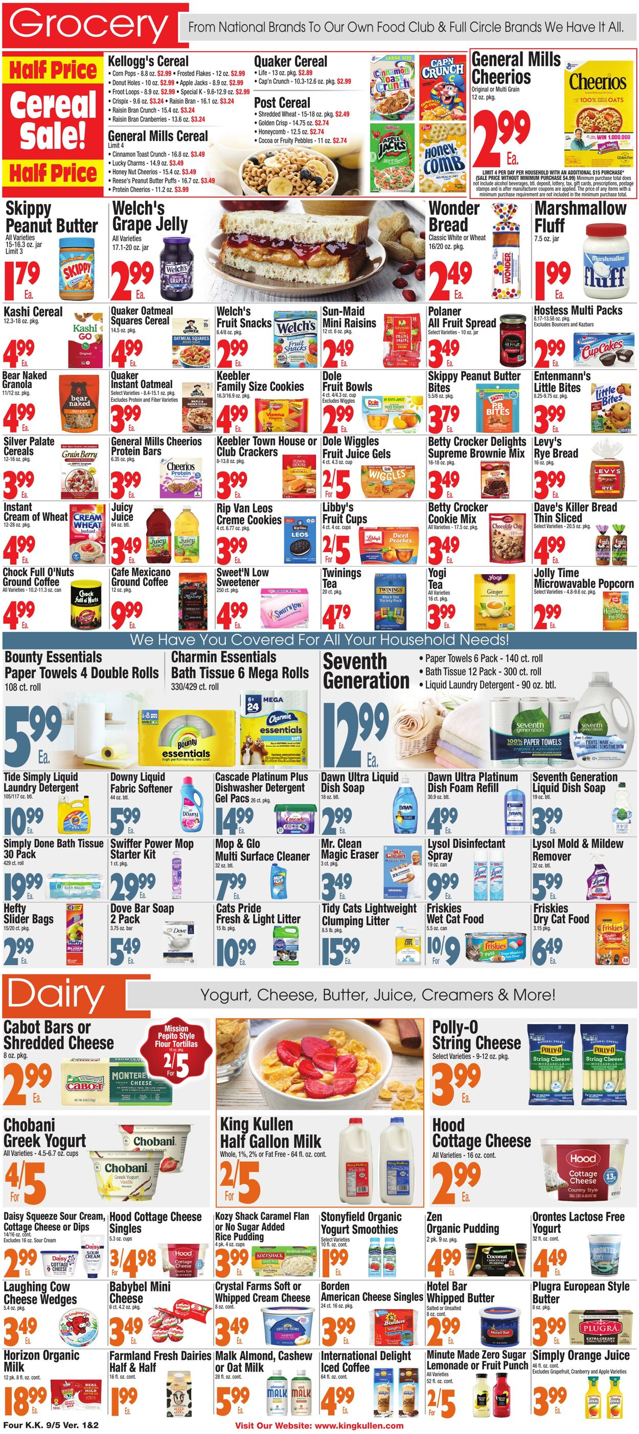 Catalogue King Kullen from 09/04/2025