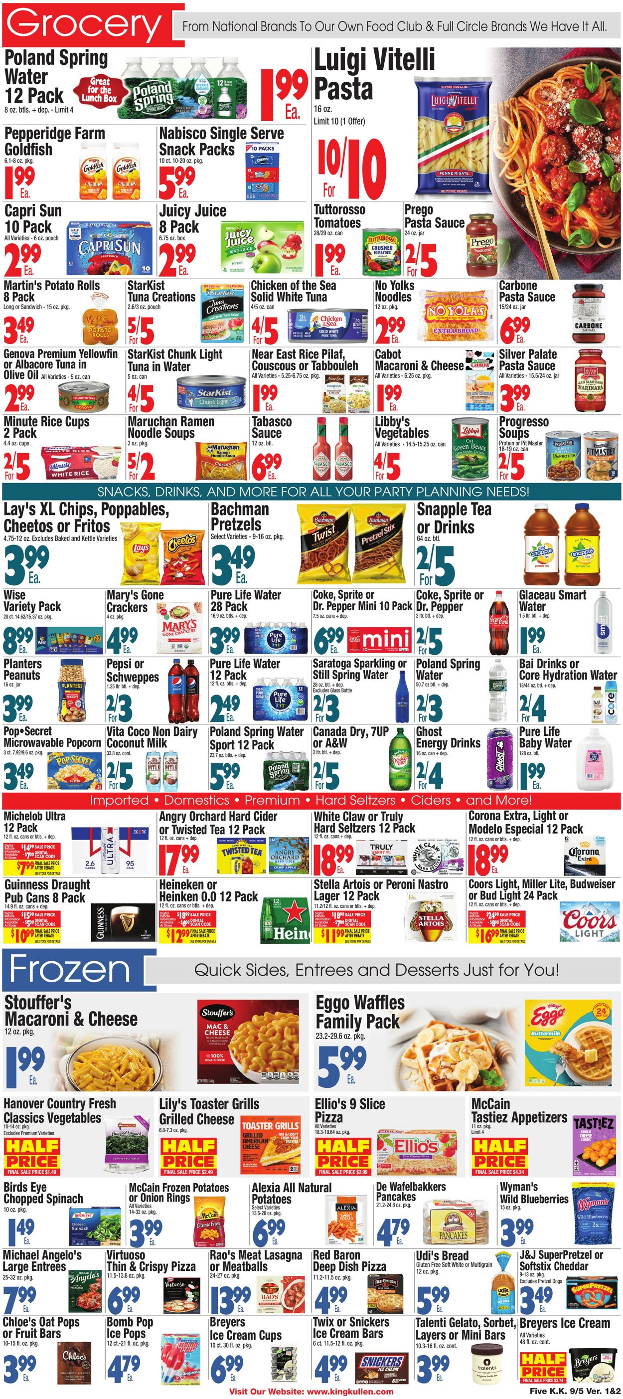 Catalogue King Kullen from 09/04/2025