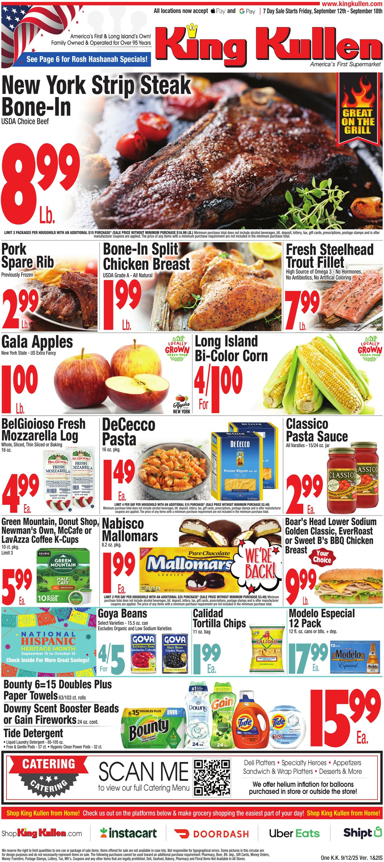 Catalogue King Kullen from 09/11/2025