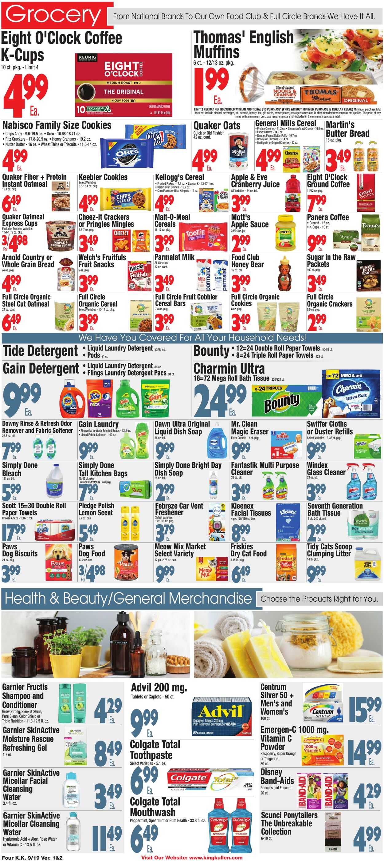 Catalogue King Kullen from 09/18/2025