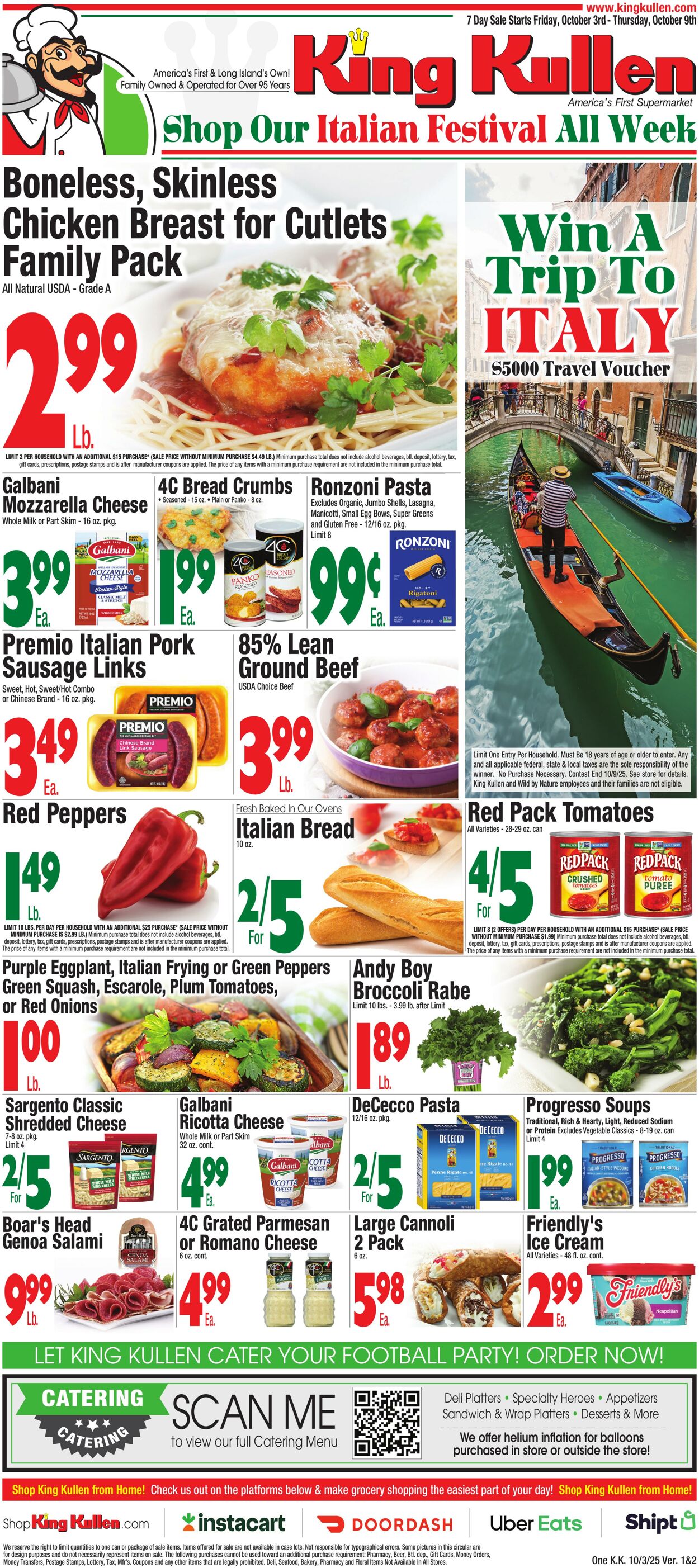 Catalogue King Kullen from 10/02/2025
