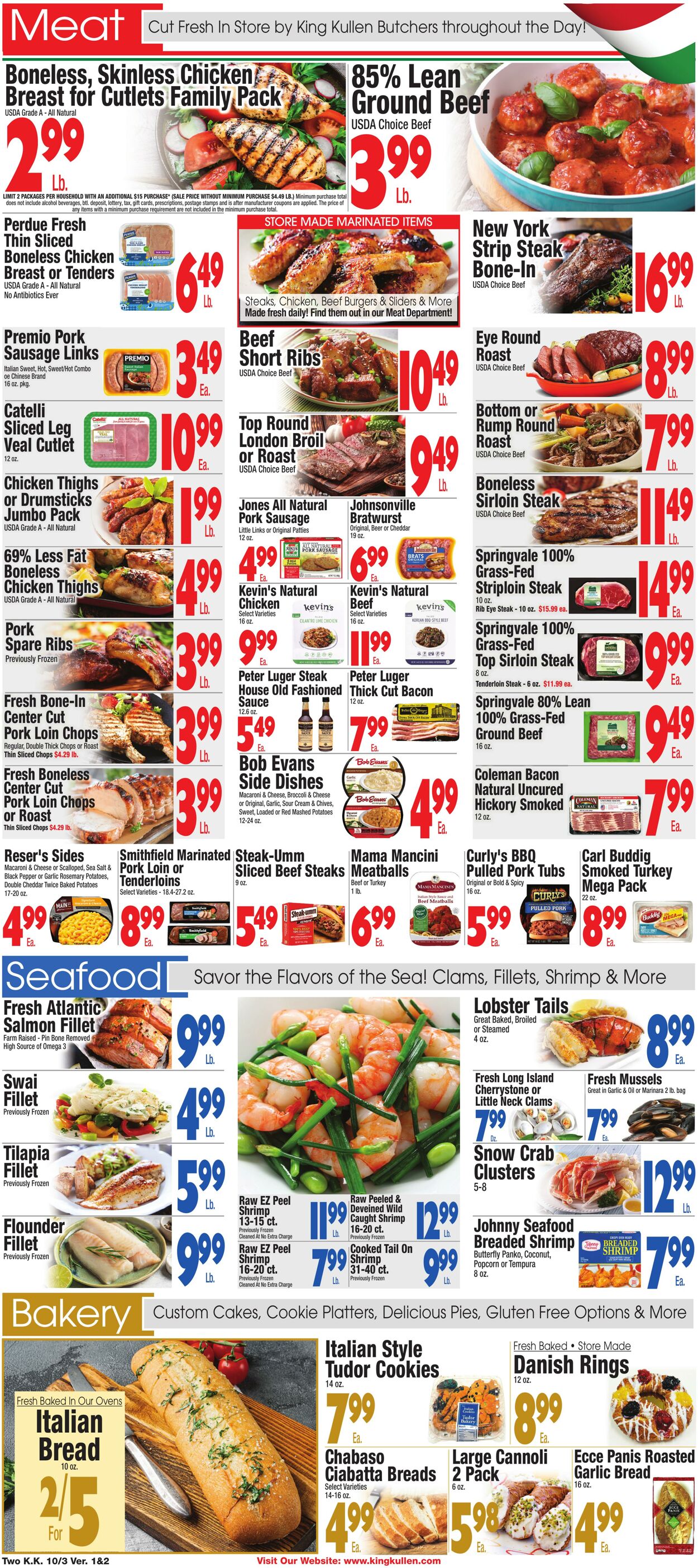 Catalogue King Kullen from 10/02/2025