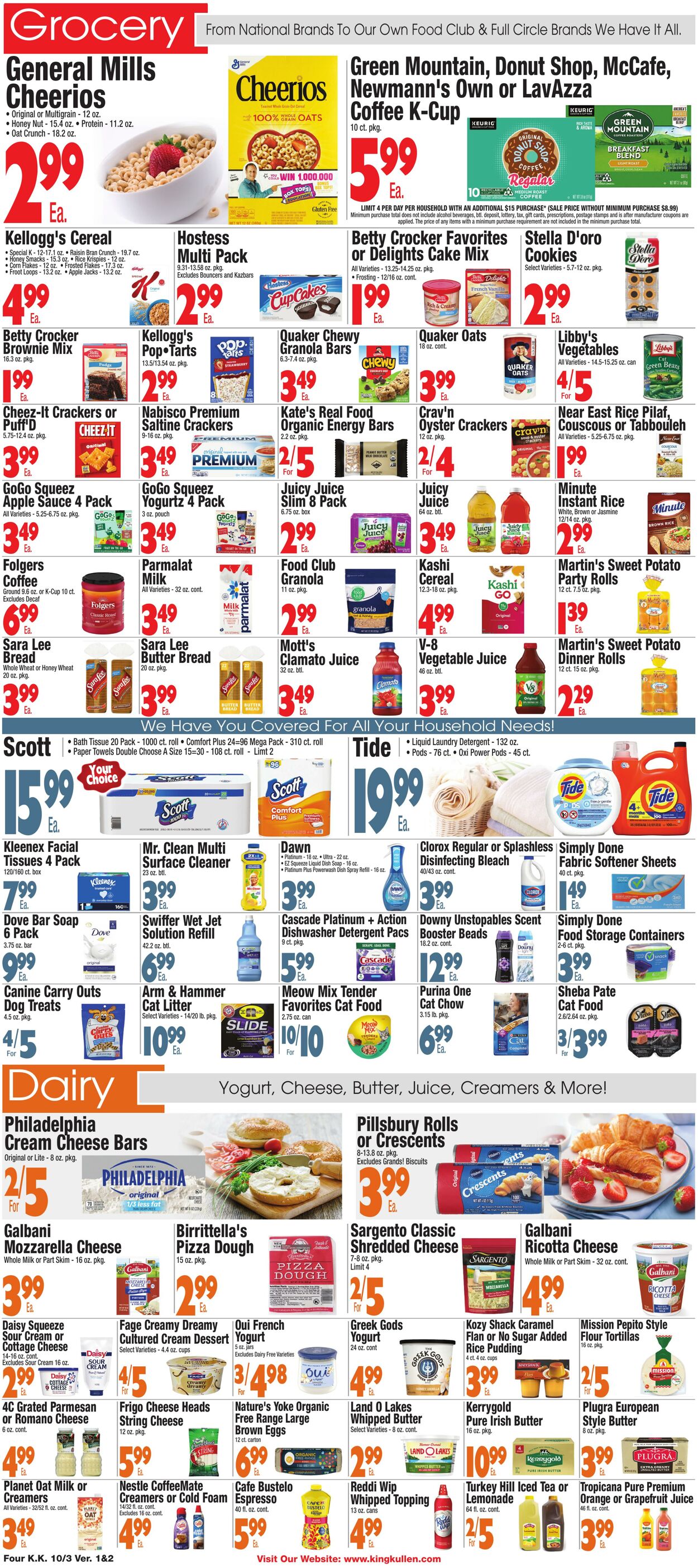 Catalogue King Kullen from 10/02/2025