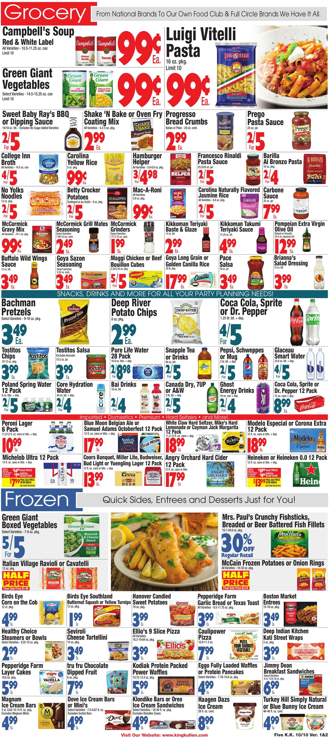 Catalogue King Kullen from 10/09/2025