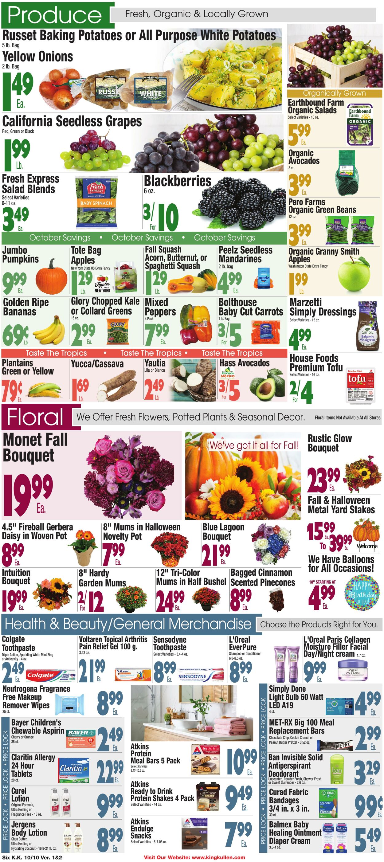 Catalogue King Kullen from 10/09/2025
