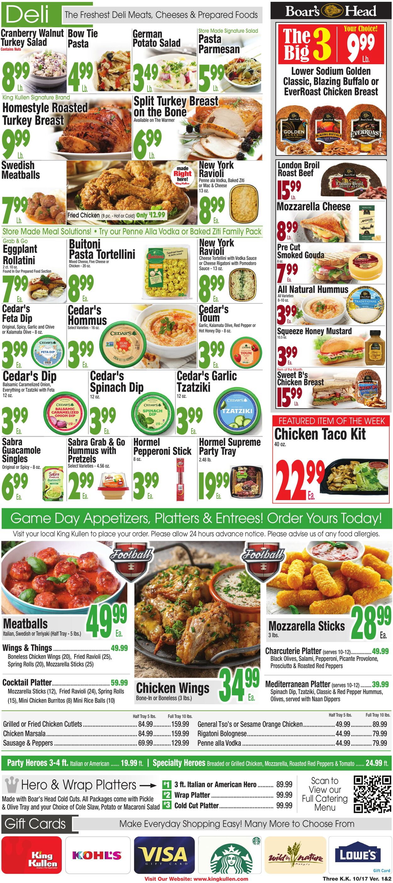 Catalogue King Kullen from 10/16/2025