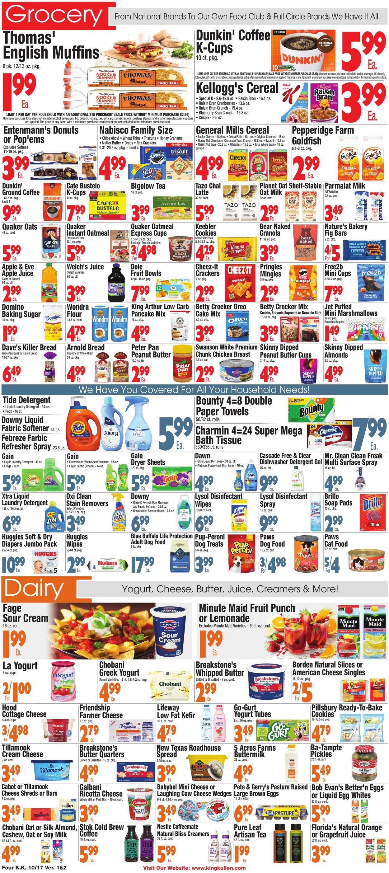 Catalogue King Kullen from 10/16/2025