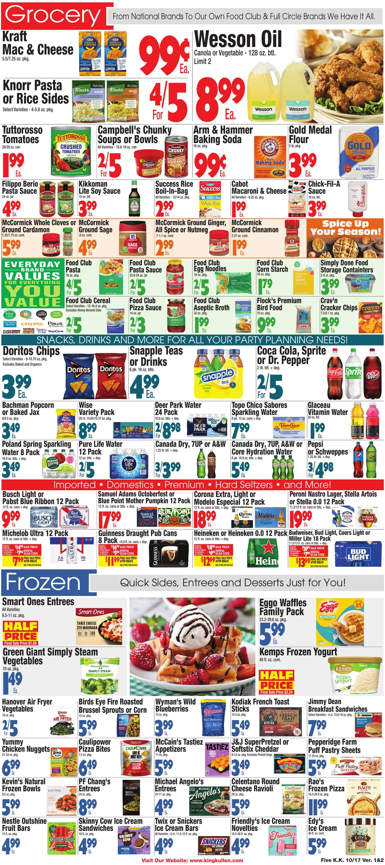 Catalogue King Kullen from 10/16/2025