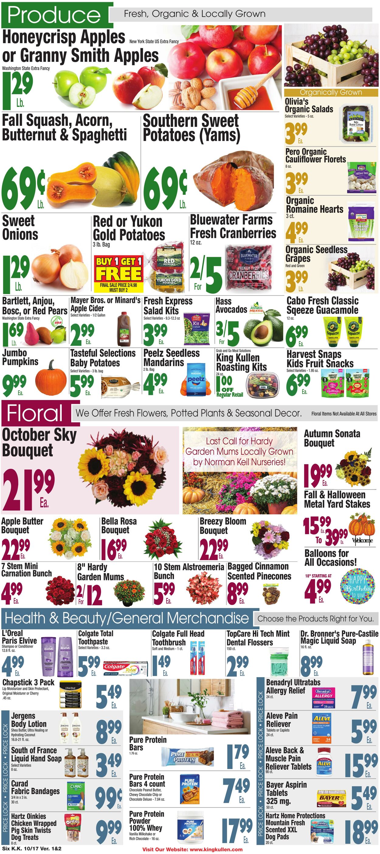 Catalogue King Kullen from 10/16/2025