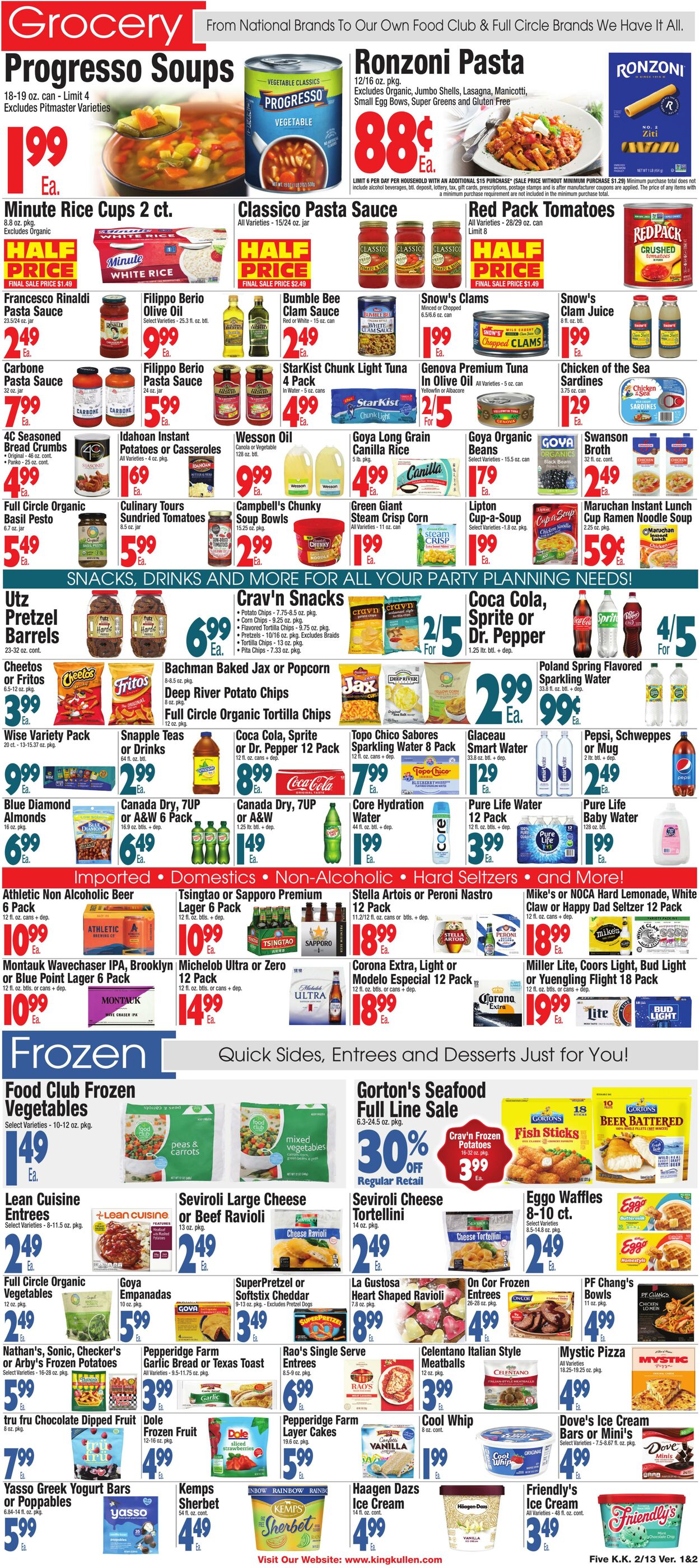 Catalogue King Kullen from 02/12/2026