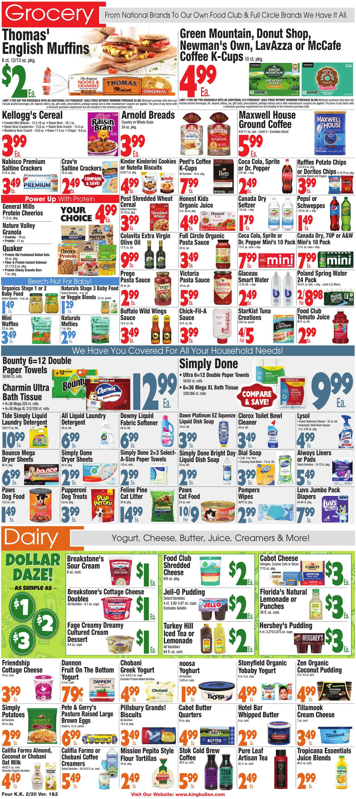 Catalogue King Kullen from 02/19/2026