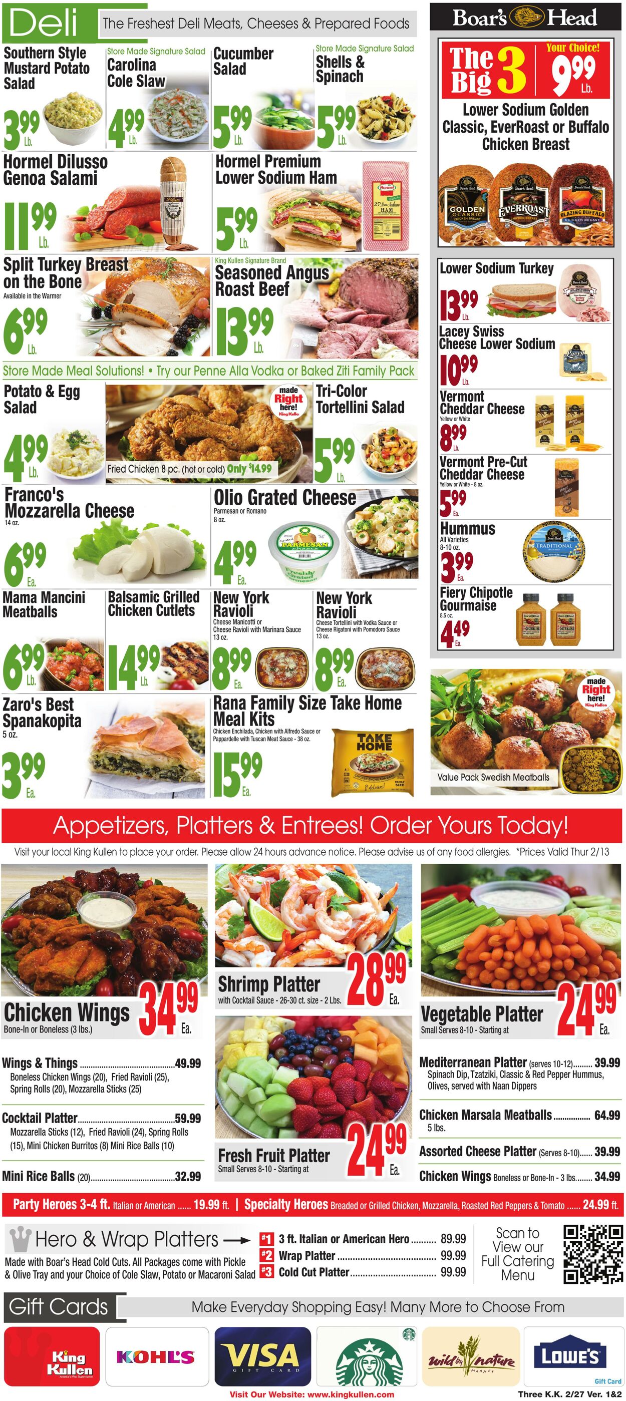 Catalogue King Kullen from 02/26/2026
