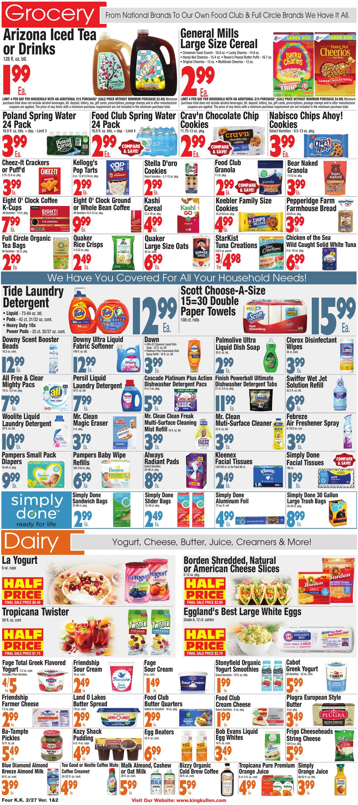 Catalogue King Kullen from 02/26/2026