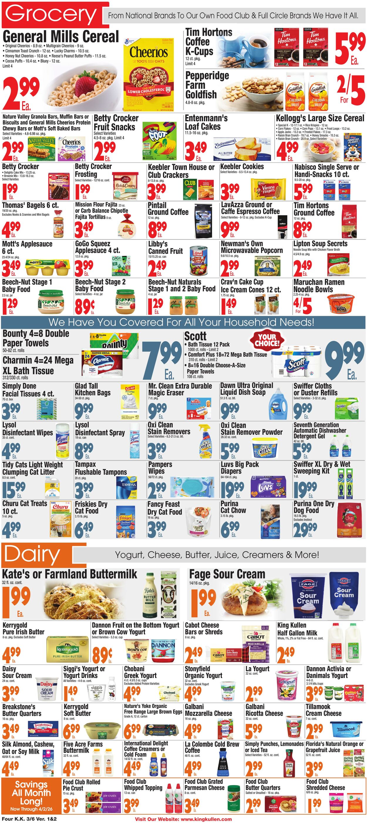 Catalogue King Kullen from 03/05/2026