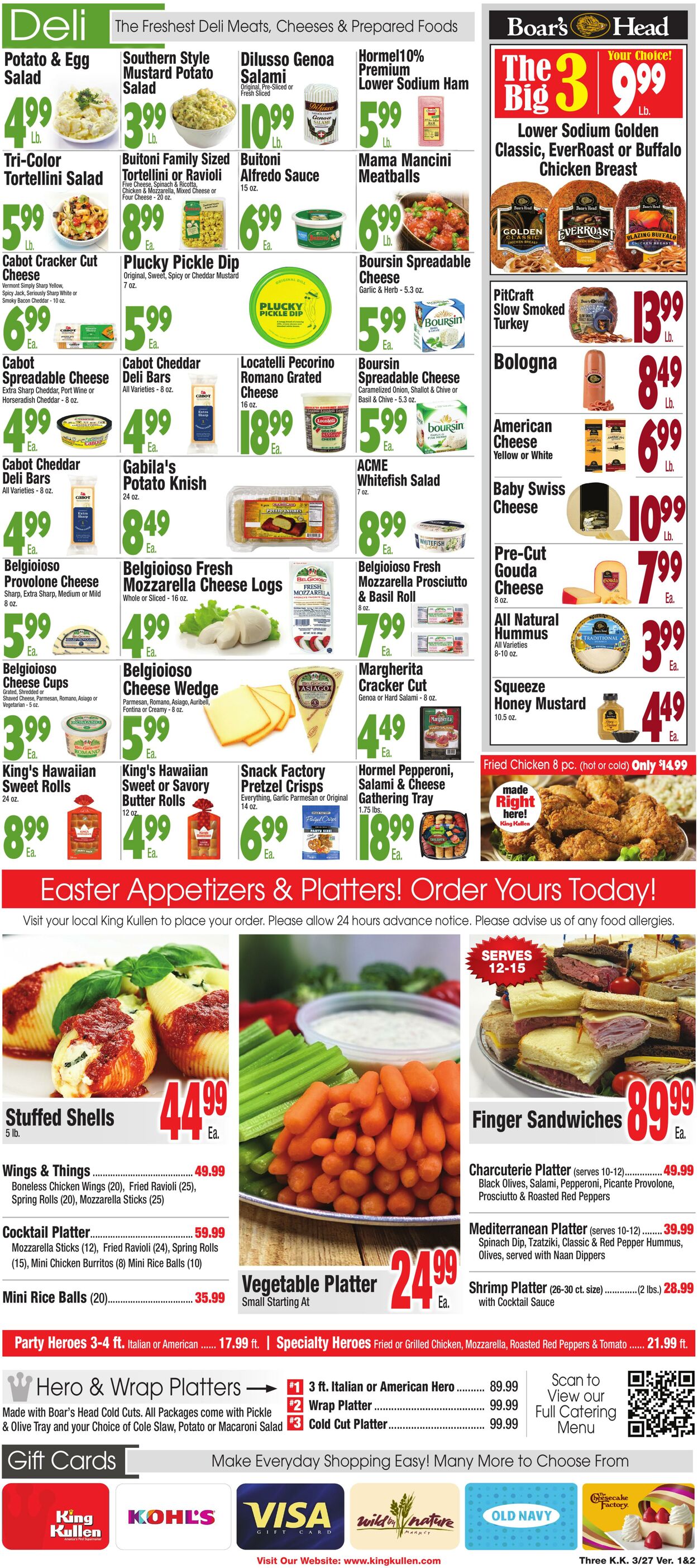 Catalogue King Kullen from 03/26/2026