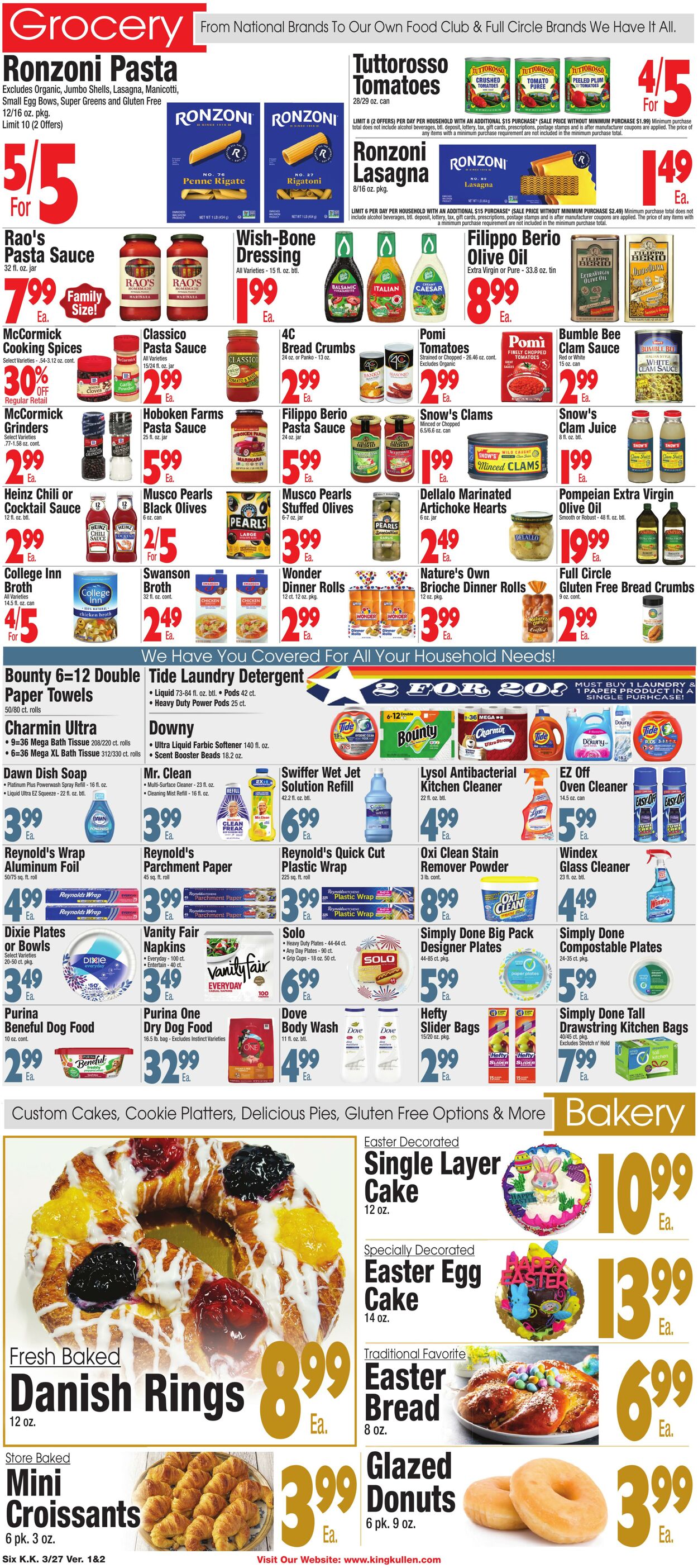 Catalogue King Kullen from 03/26/2026