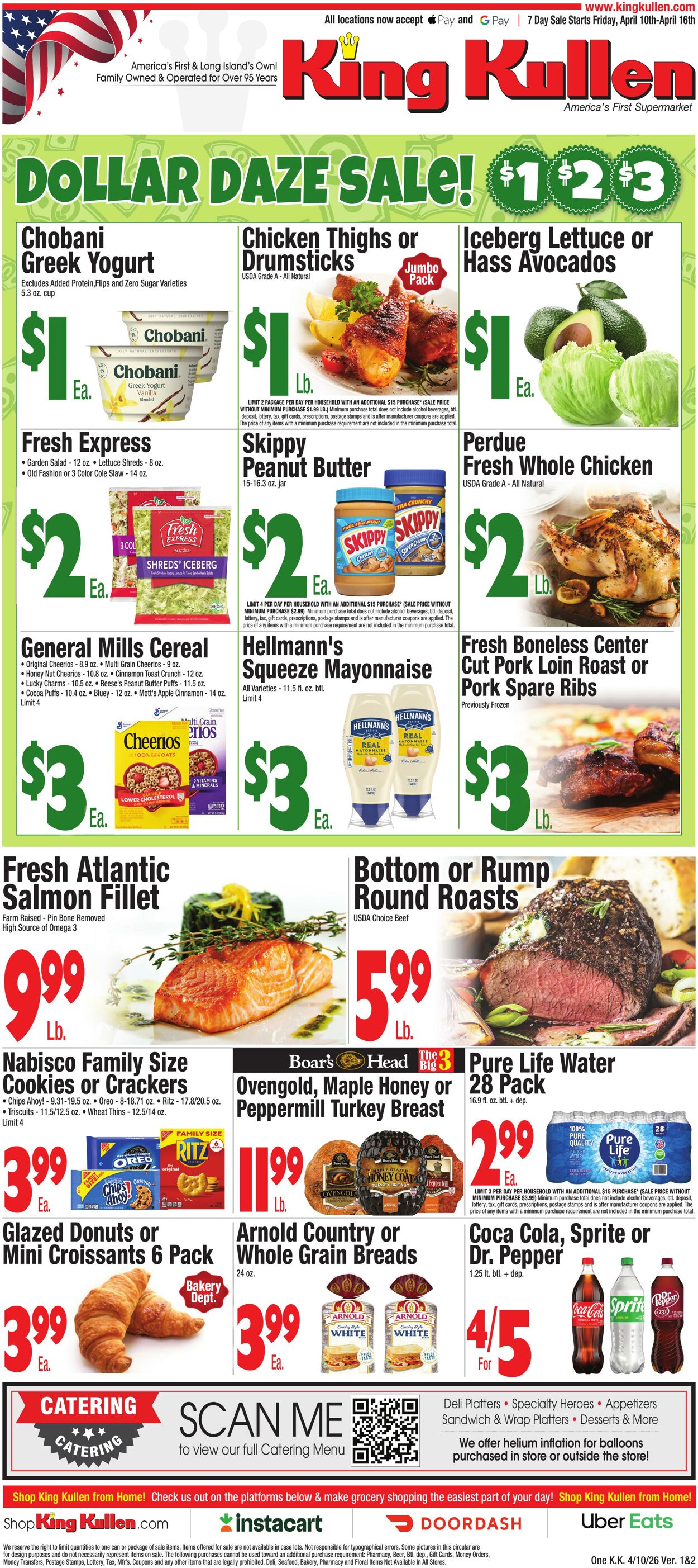 Catalogue King Kullen from 04/09/2026