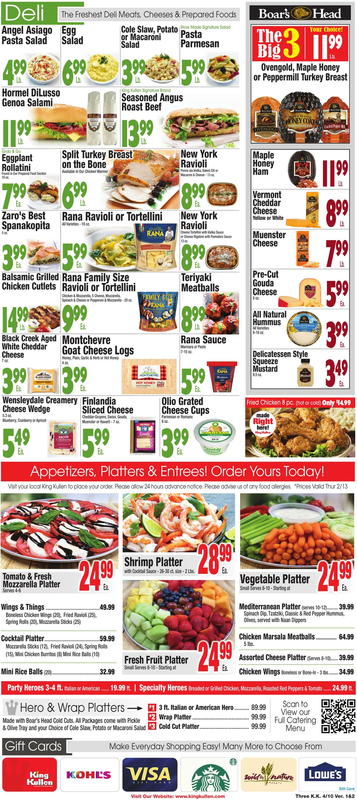 Catalogue King Kullen from 04/09/2026