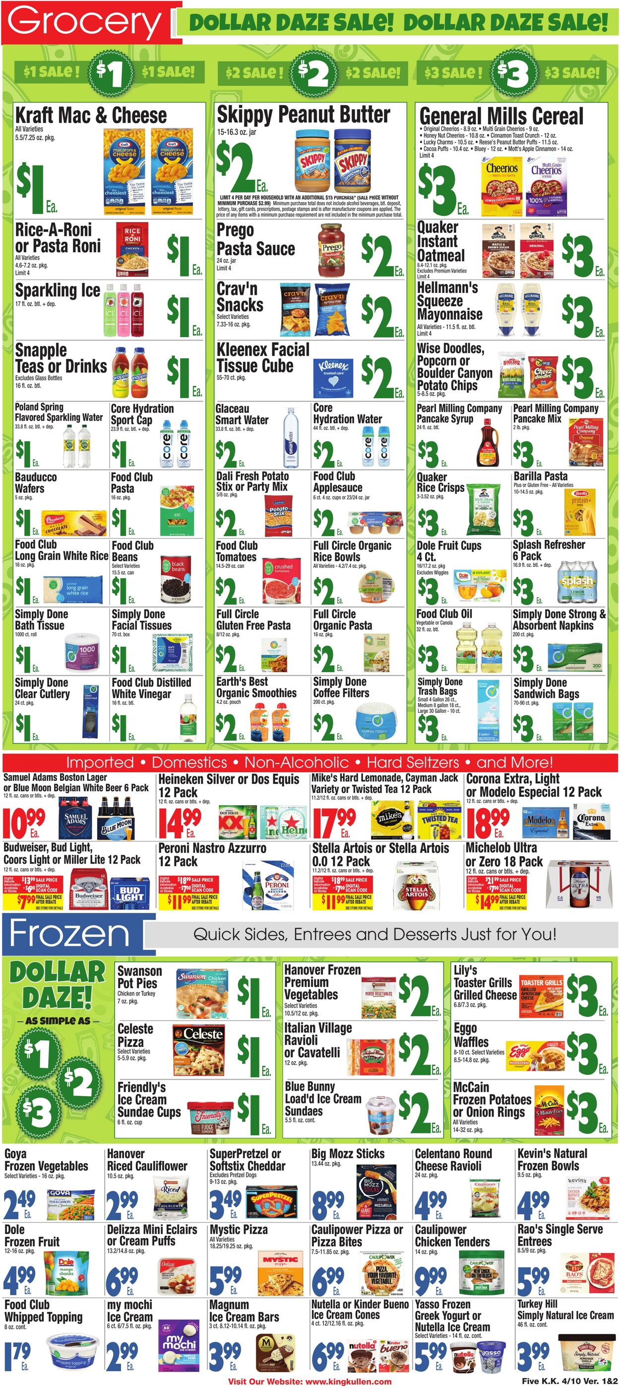 Catalogue King Kullen from 04/09/2026