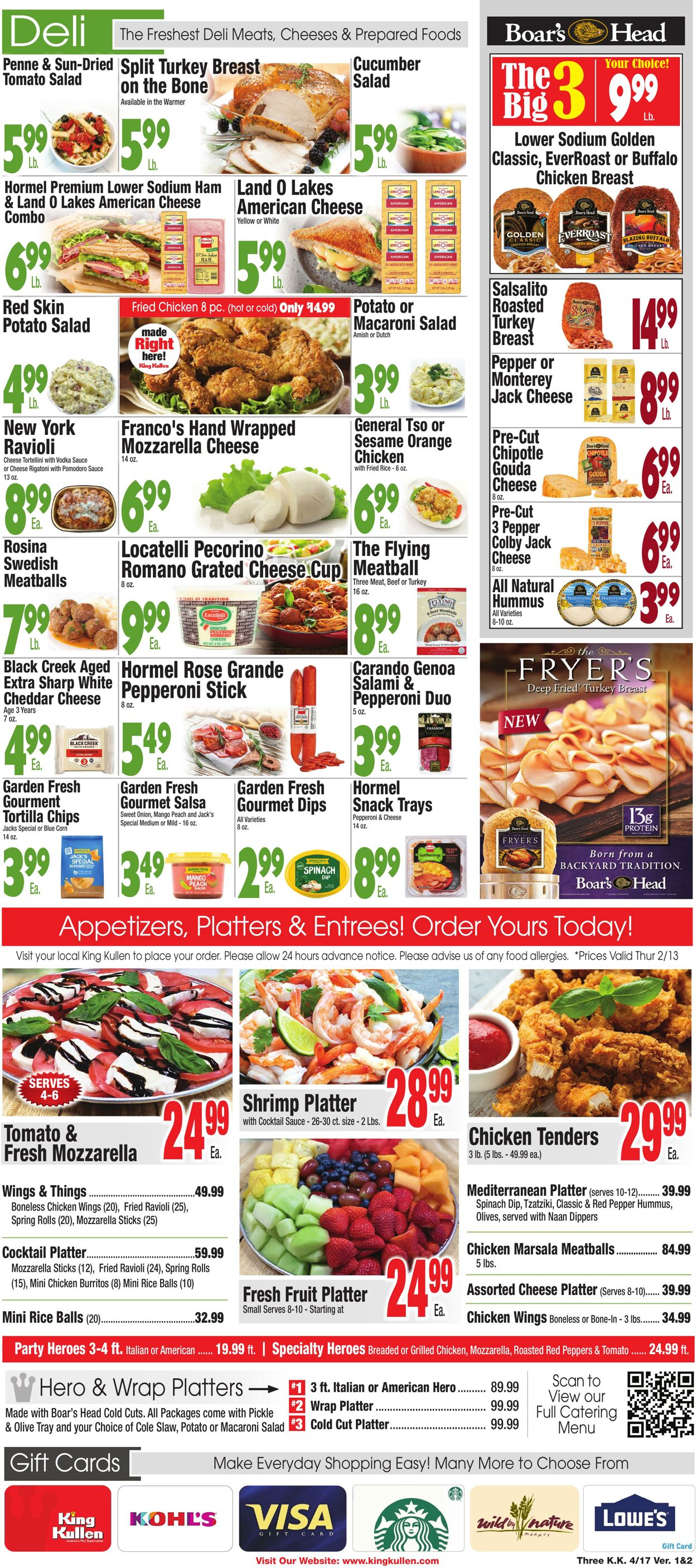 Catalogue King Kullen from 04/16/2026