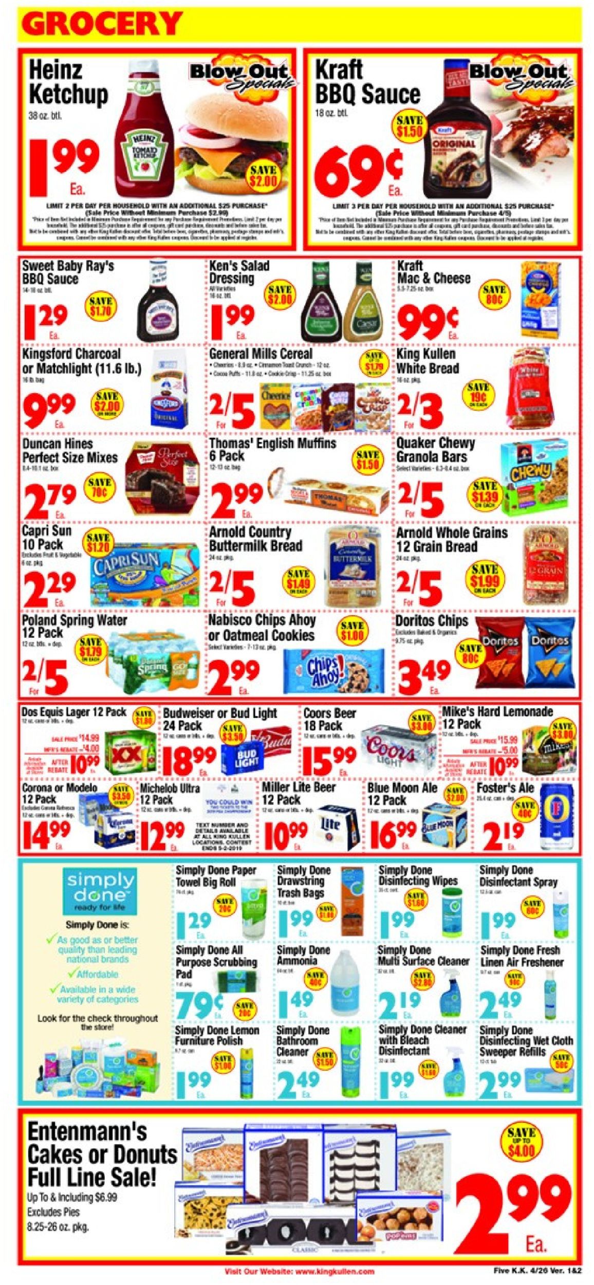 Catalogue King Kullen from 04/26/2019