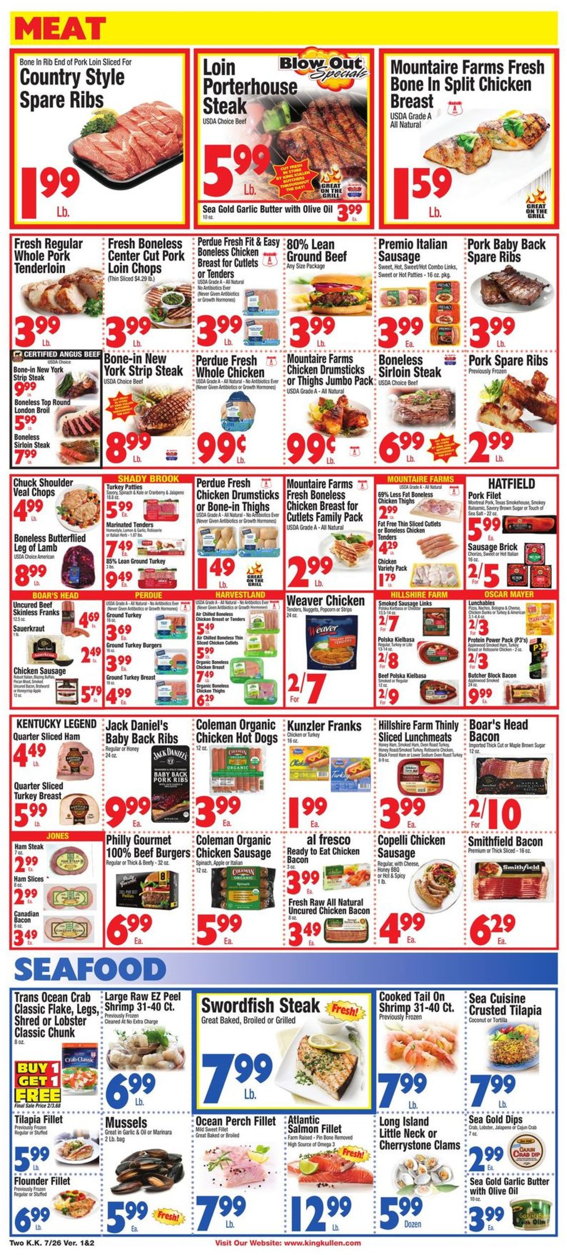 Catalogue King Kullen from 07/26/2019