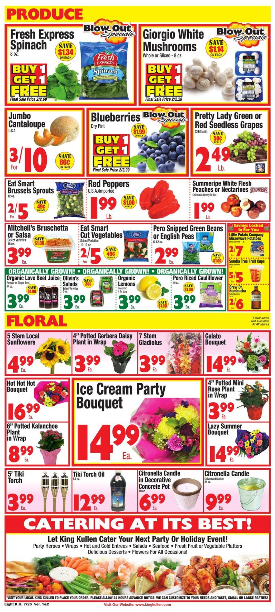 Catalogue King Kullen from 07/26/2019