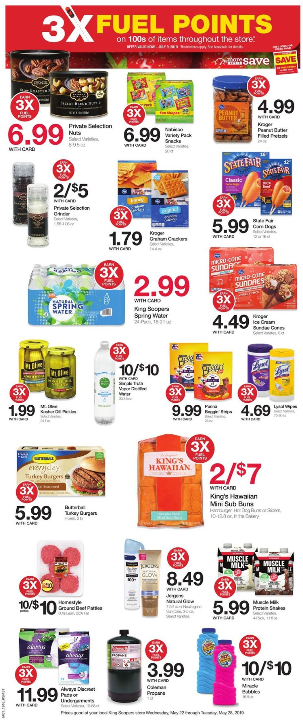 Catalogue King Soopers from 05/22/2019
