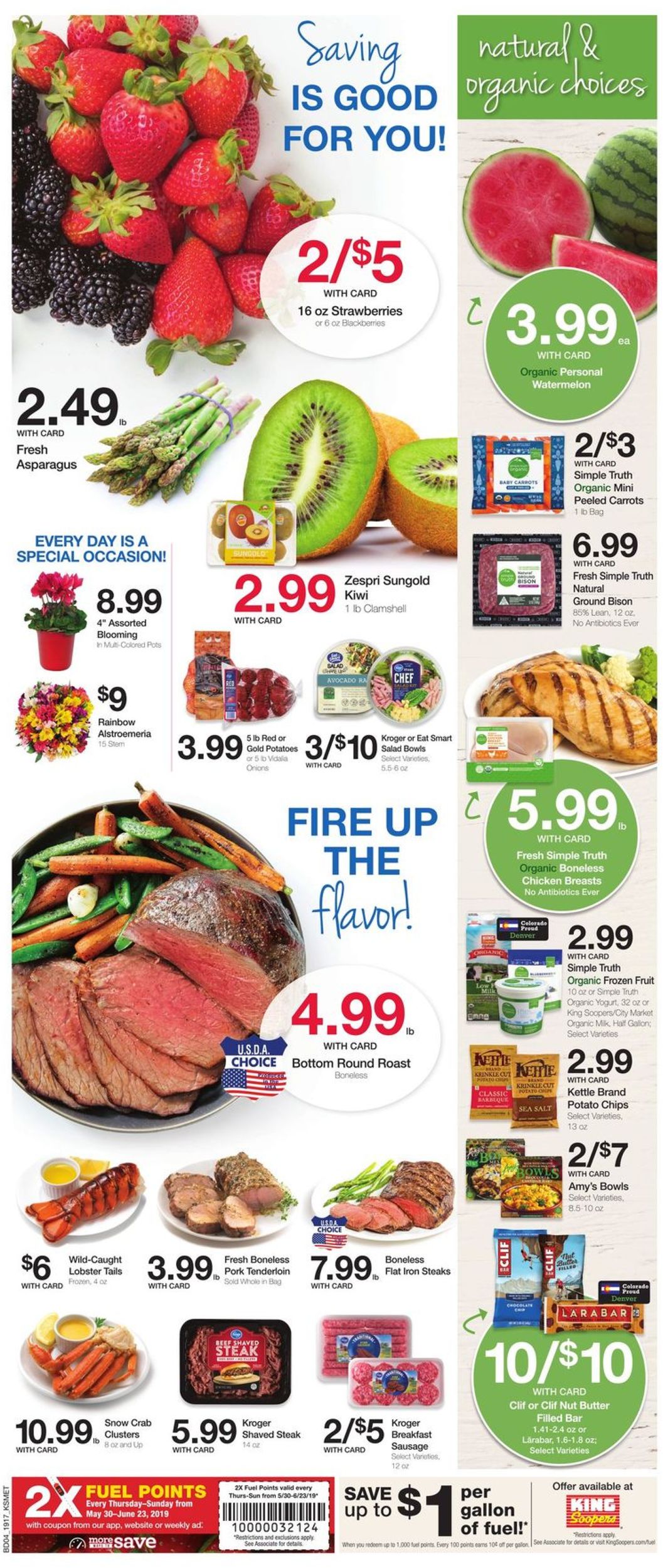 Catalogue King Soopers from 05/29/2019