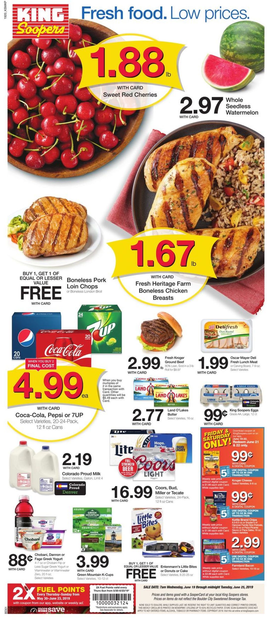Catalogue King Soopers from 06/19/2019