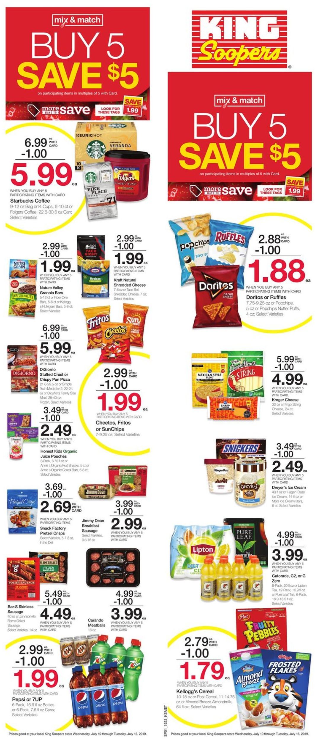 Catalogue King Soopers from 07/10/2019