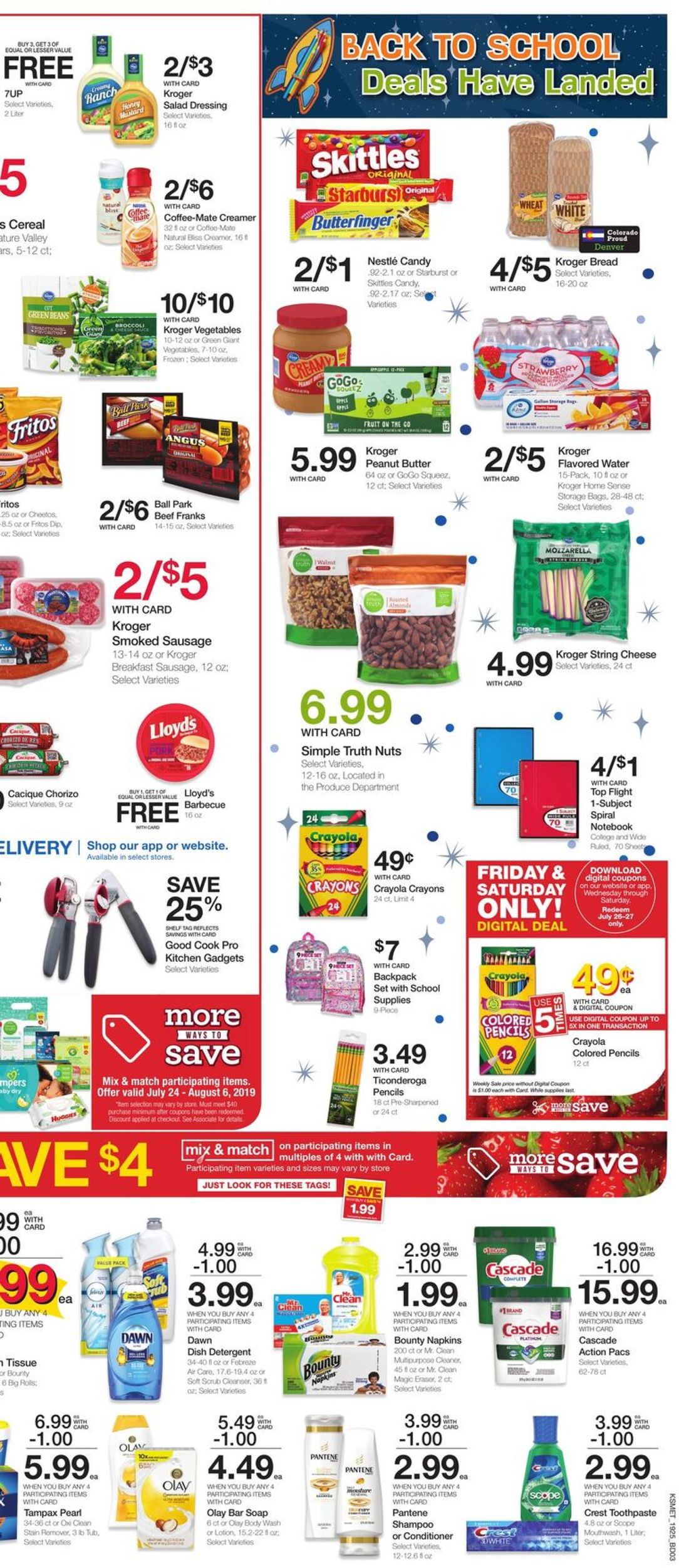 Catalogue King Soopers from 07/24/2019