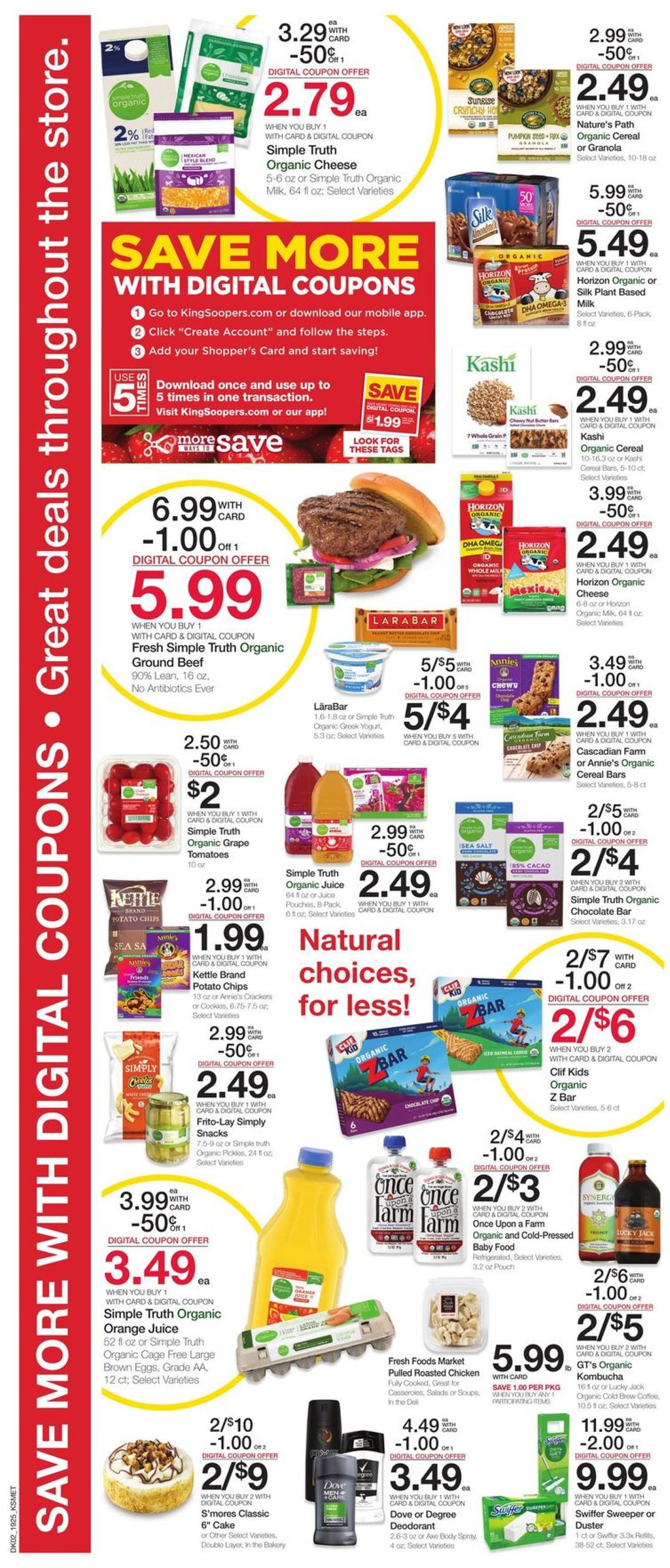 Catalogue King Soopers from 07/24/2019