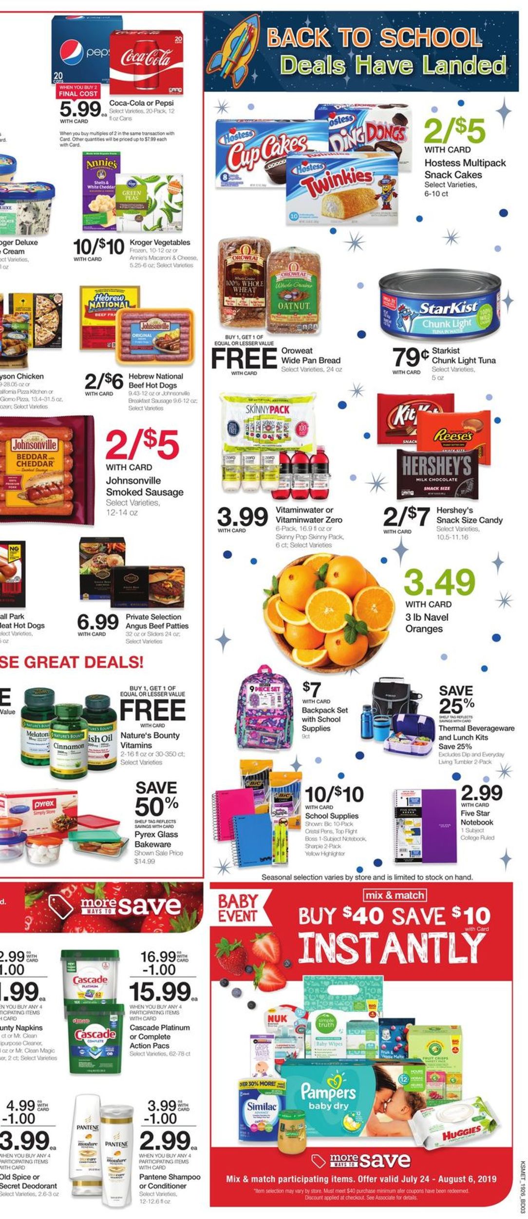 Catalogue King Soopers from 07/31/2019