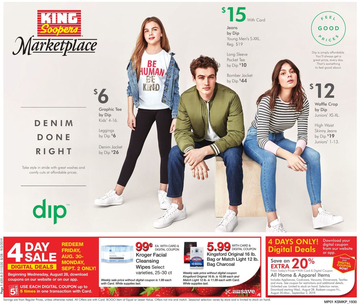 Catalogue King Soopers from 08/30/2019